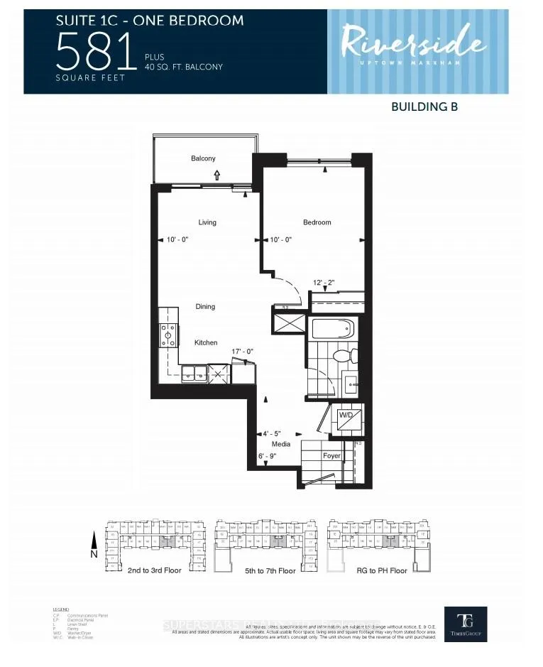 Photo 18 of Unit 501, 25 Water Walk Drive, Markham, Unionville — HOMEH