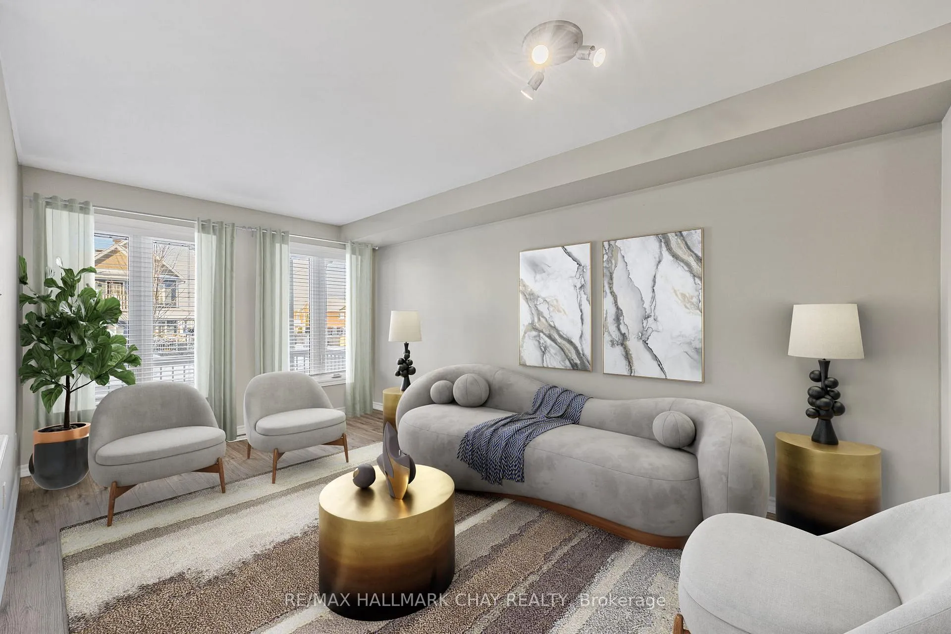 Photo 4 of 45 Succession Crescent, Barrie, Innis-Shore — HOMEH