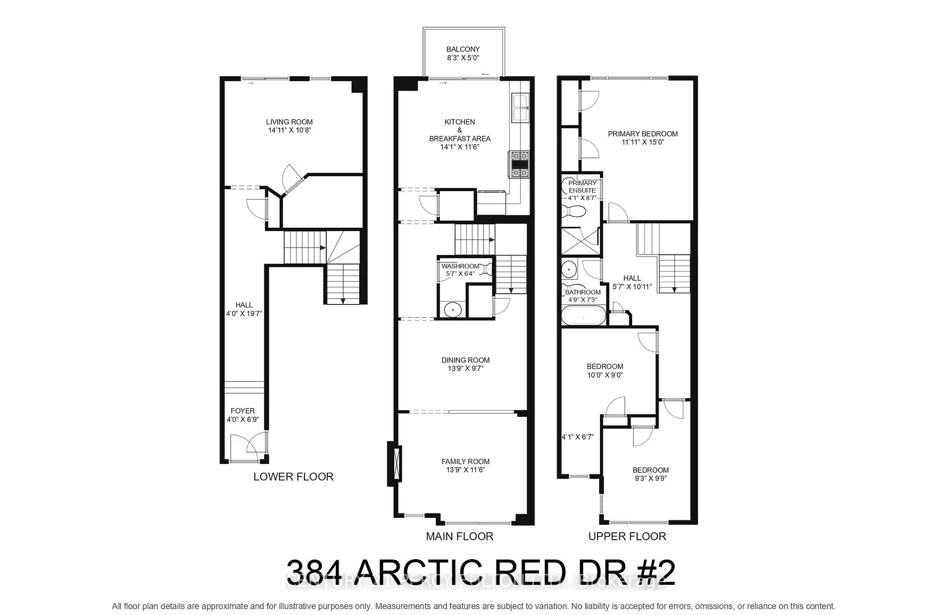Photo 5 of Unit 2, 384 Arctic Red Drive, Oshawa, Windfields — HOMEH