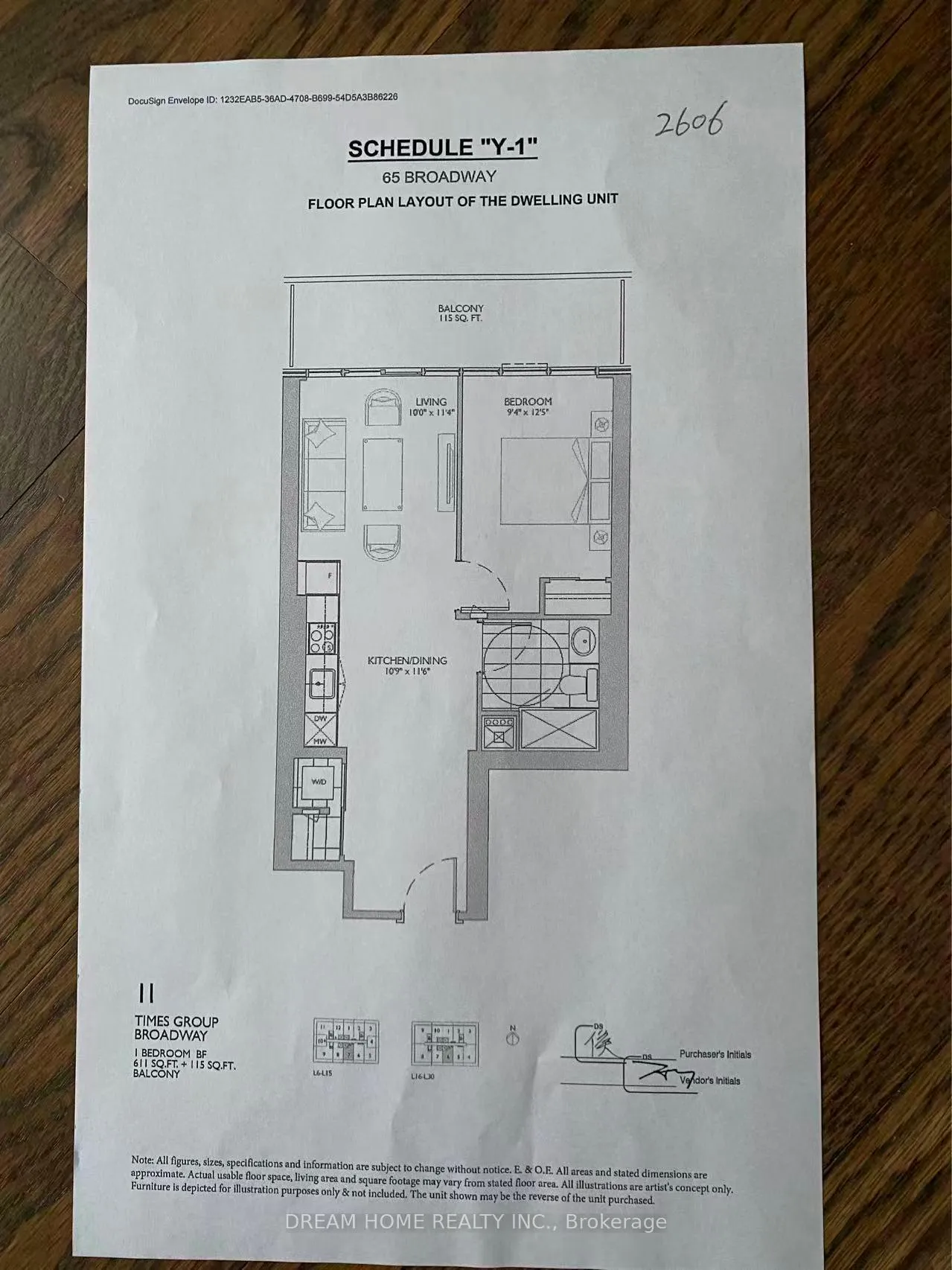 Photo 3 of Unit 2606, 65 Broadway Avenue, Toronto, Mount Pleasant West — HOMEH