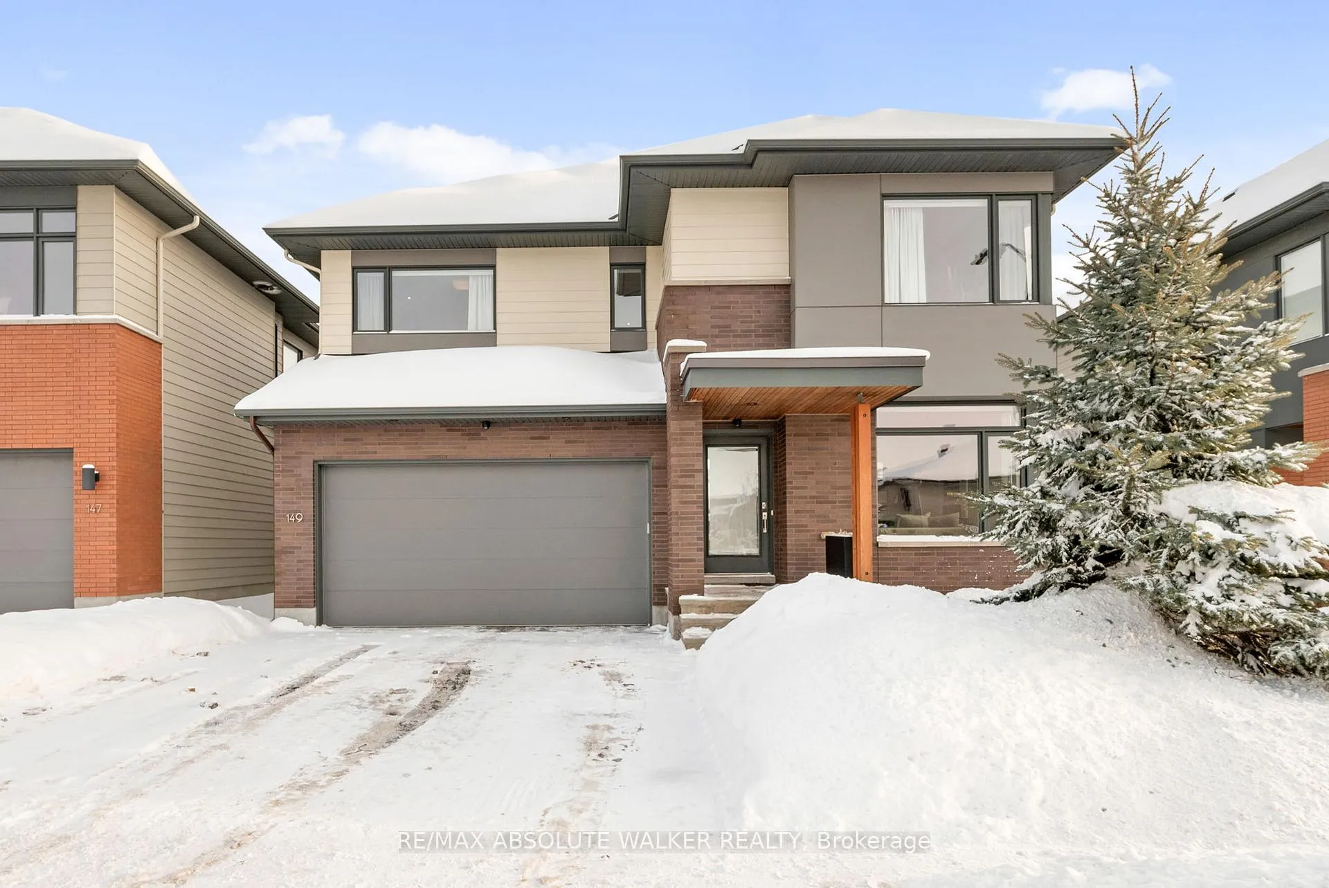 Front of 149 Stonemeadow Drive