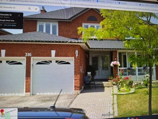 Photo 1 of 316 Chancellor Drive, Vaughan, East Woodbridge — HOMEH