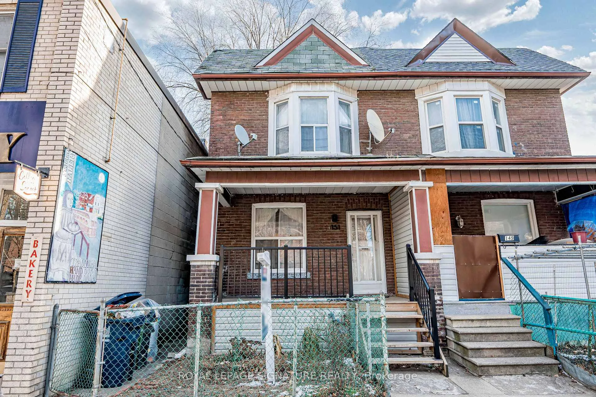 Front of 151 Broadview Avenue