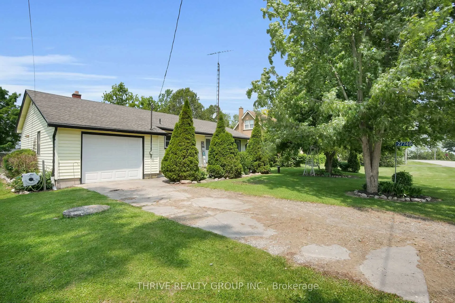Front of 27749 Clyde Street