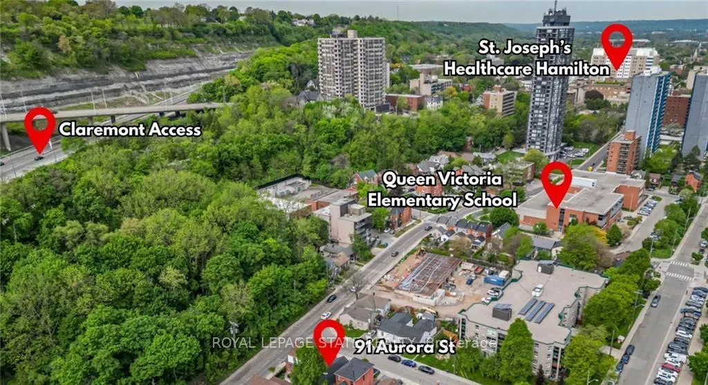 Photo 31 of 91 Aurora Street, Hamilton, Corktown — HOMEH
