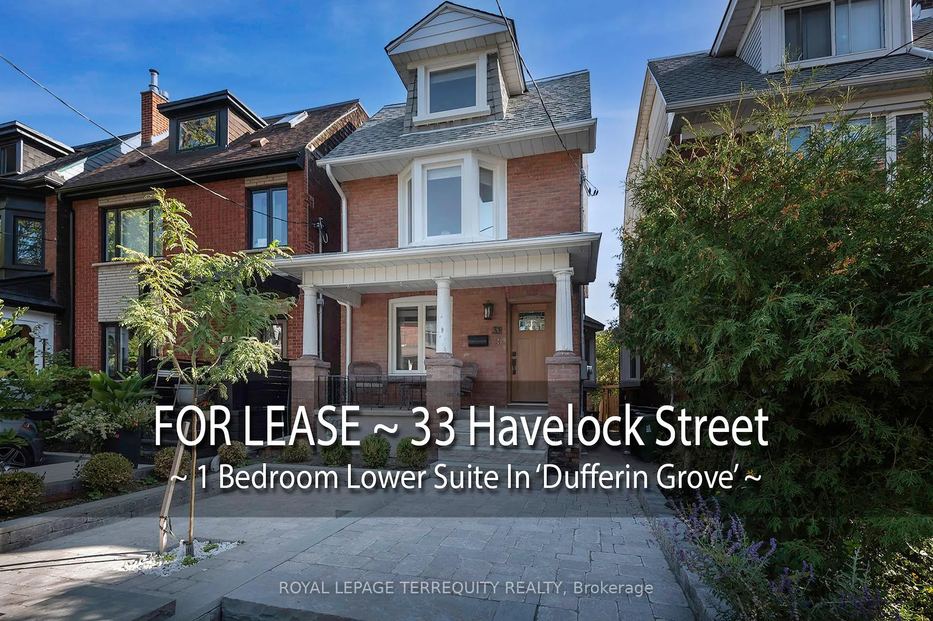 Front of Unit Bsmt, 33 Havelock Street