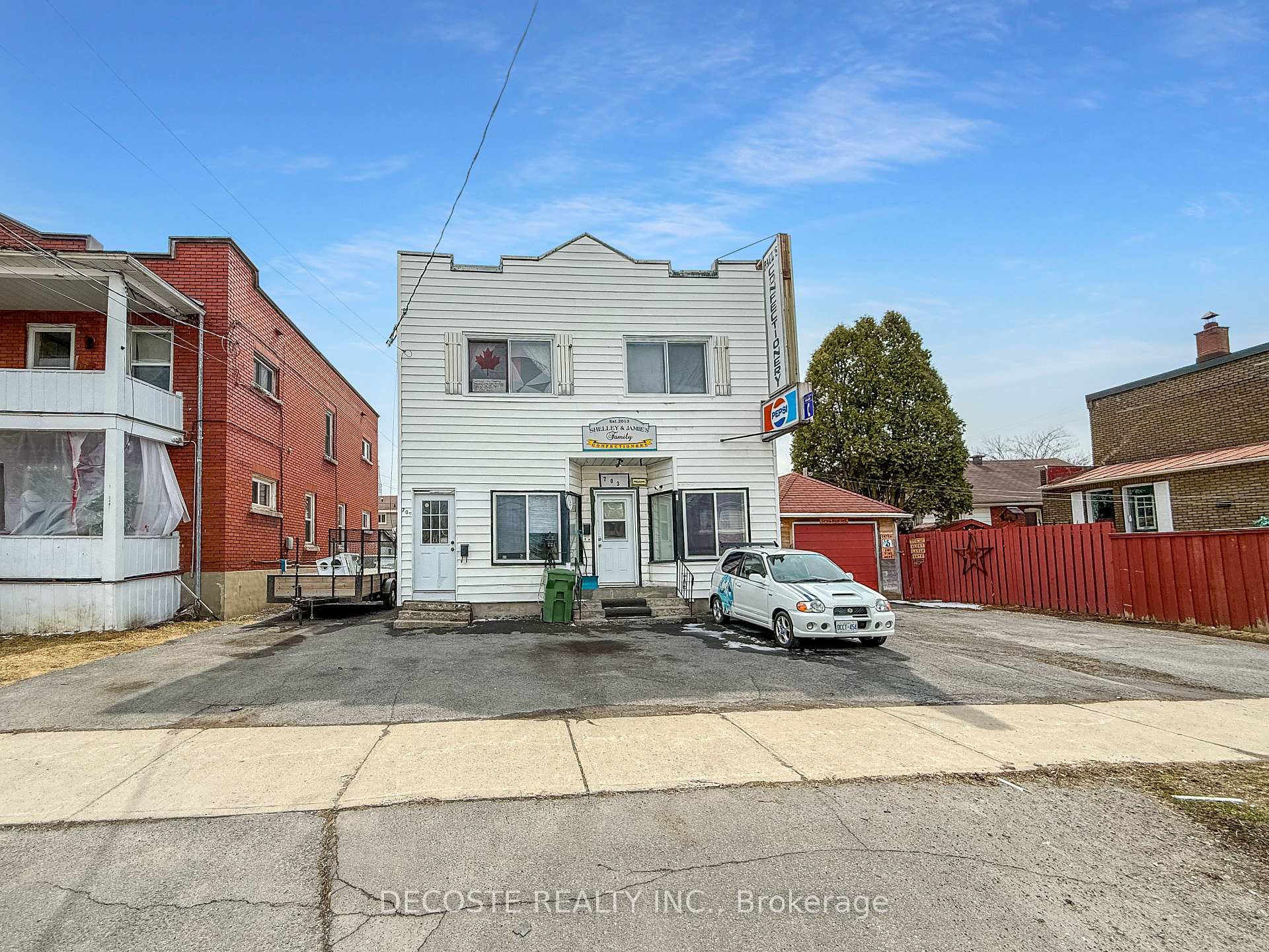 Front of 703-705 First Street E