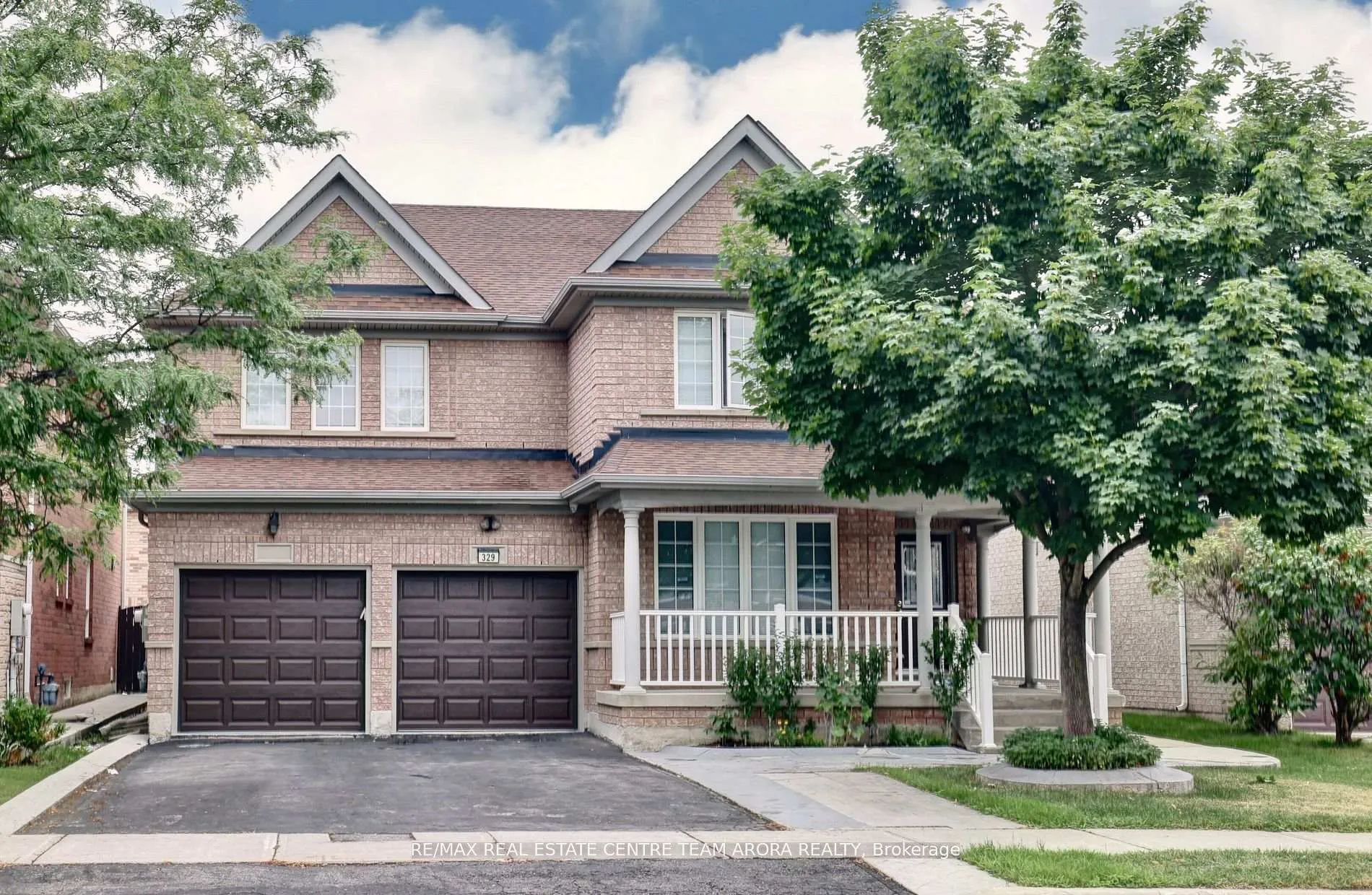 Front of 329 Brisdale Drive