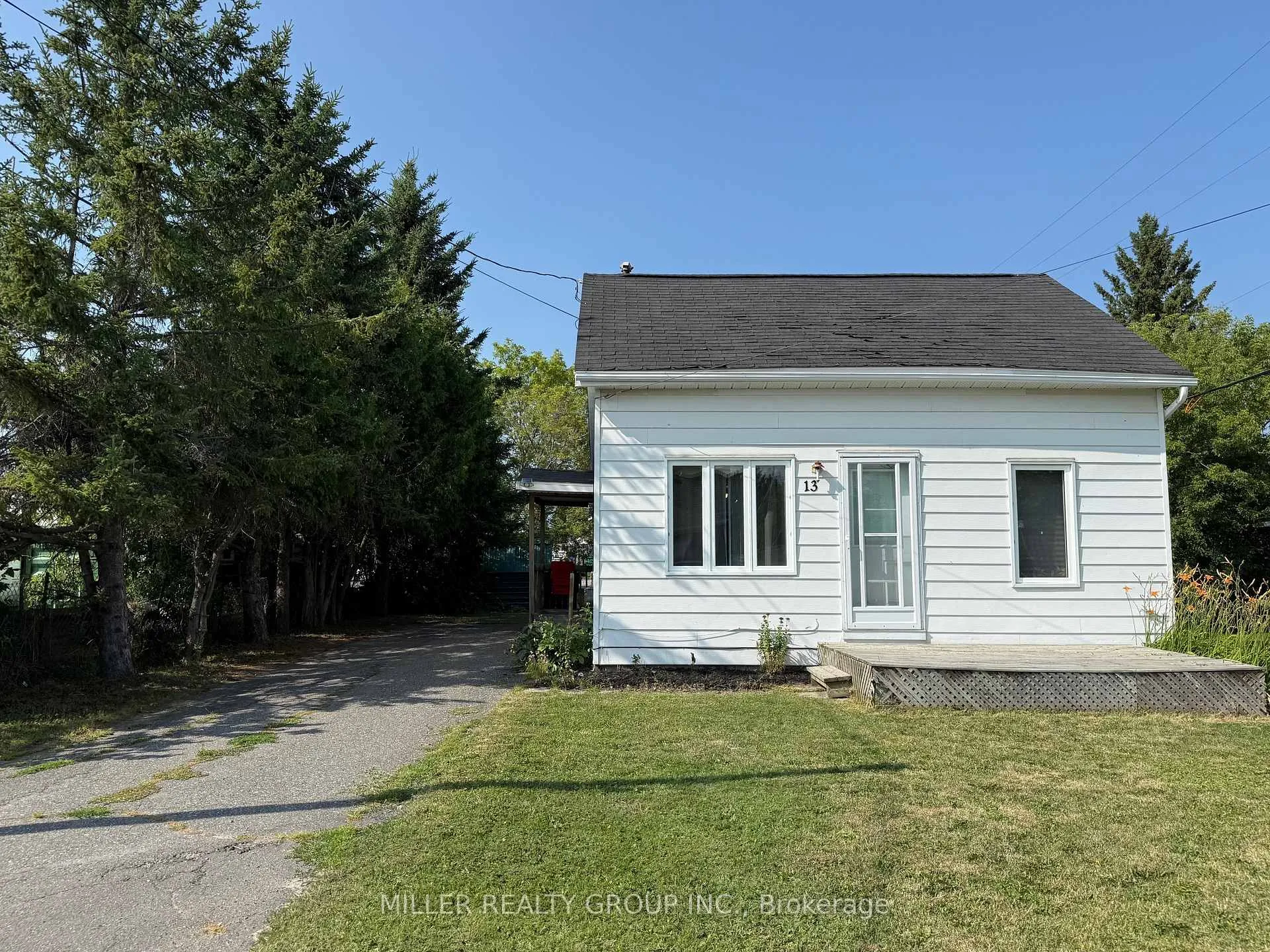 Front of 13 Haliburton Avenue