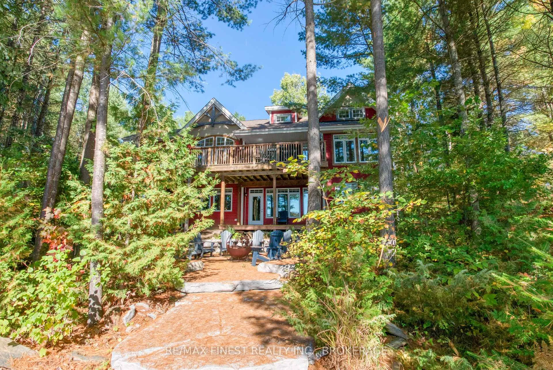 Front of 1102B Bebris Road