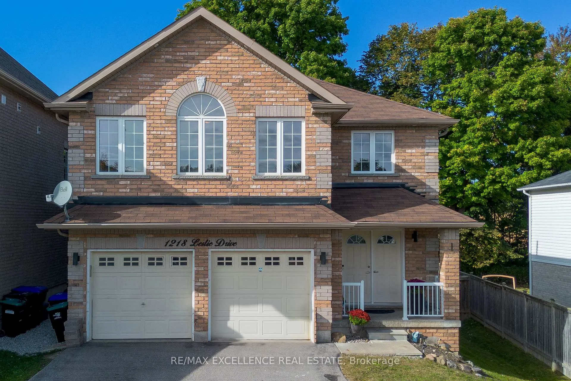 Front of 1218 Leslie Drive