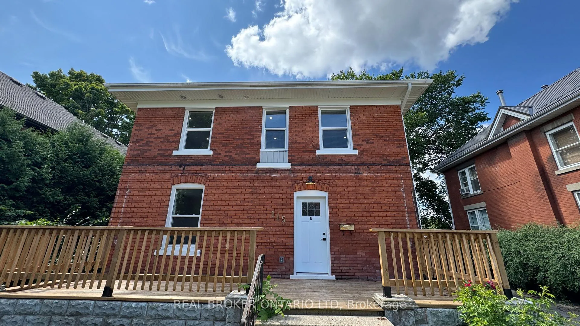 Front of 115 - B Bidwell Street