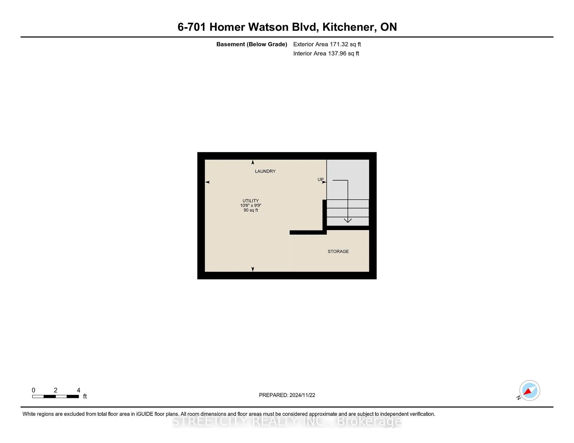 Photo 27 of Unit 6, 701 Homer Watson Boulevard, Kitchener — HOMEH