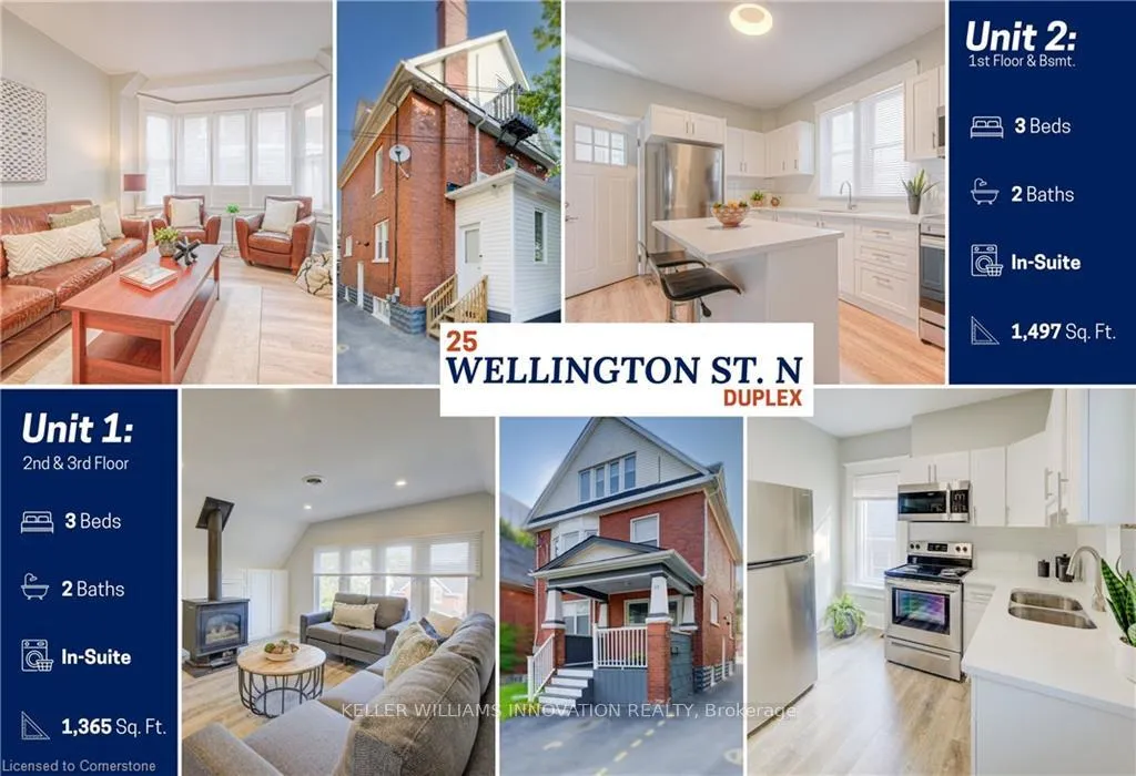 Photo 1 of 25 Wellington Street N, Kitchener — HOMEH