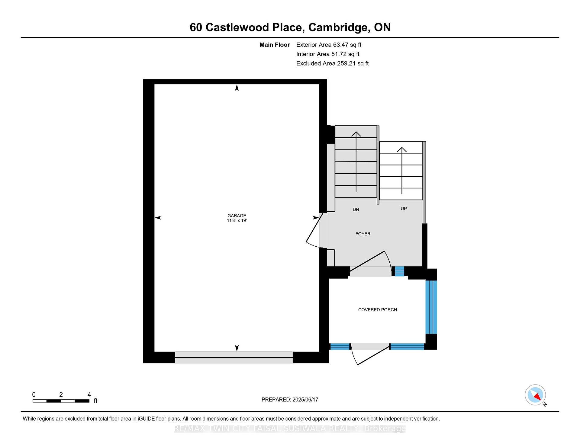 Front of 60 Castlewood Place