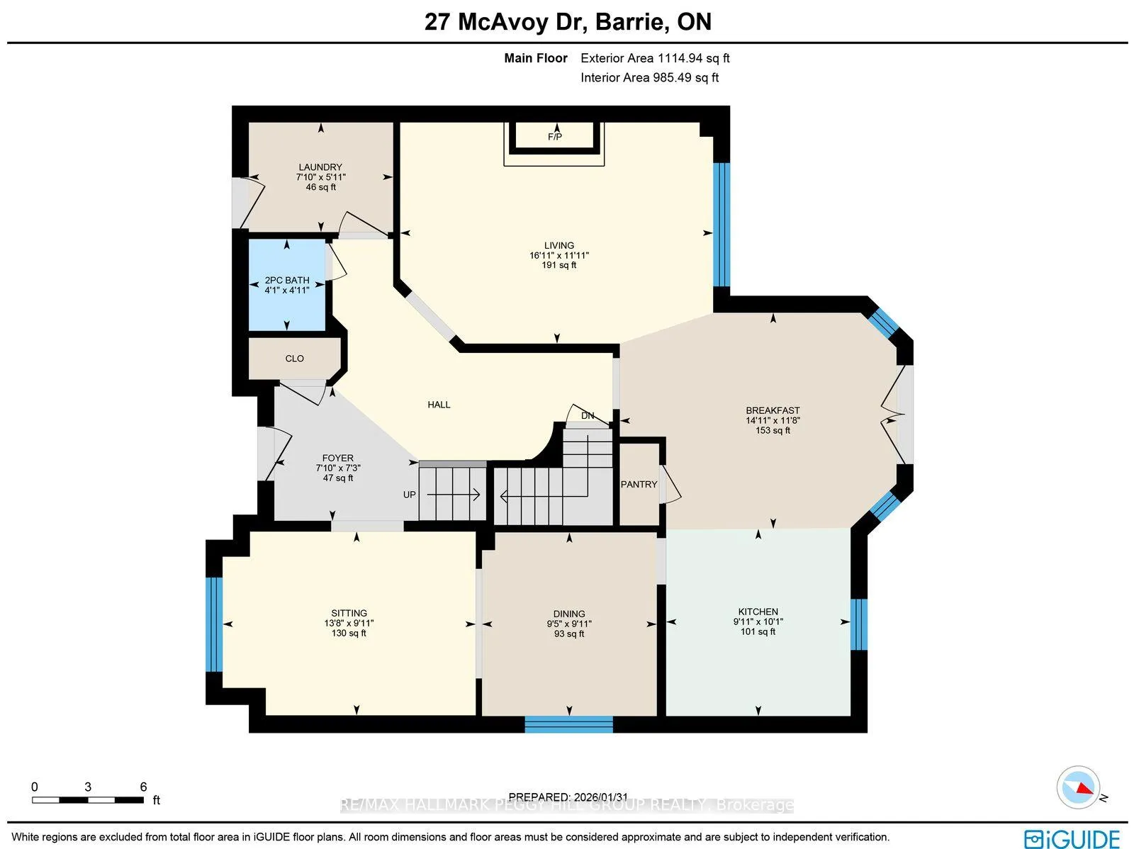 Photo 27 of 27 McAvoy Drive, Barrie, Edgehill Drive — HOMEH