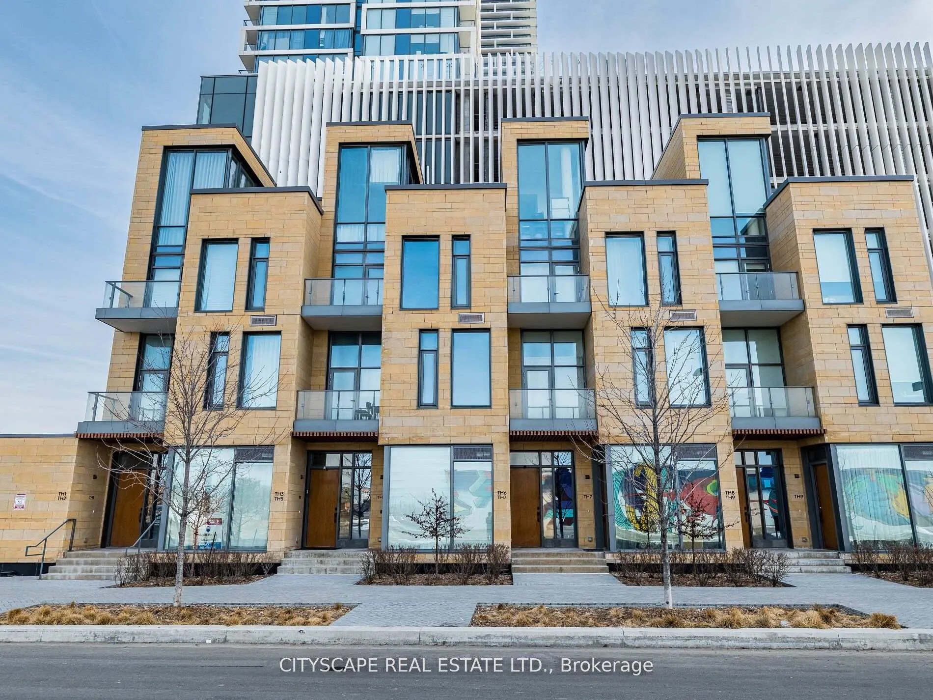 Front of Unit TH06, 9 Buttermill Avenue W