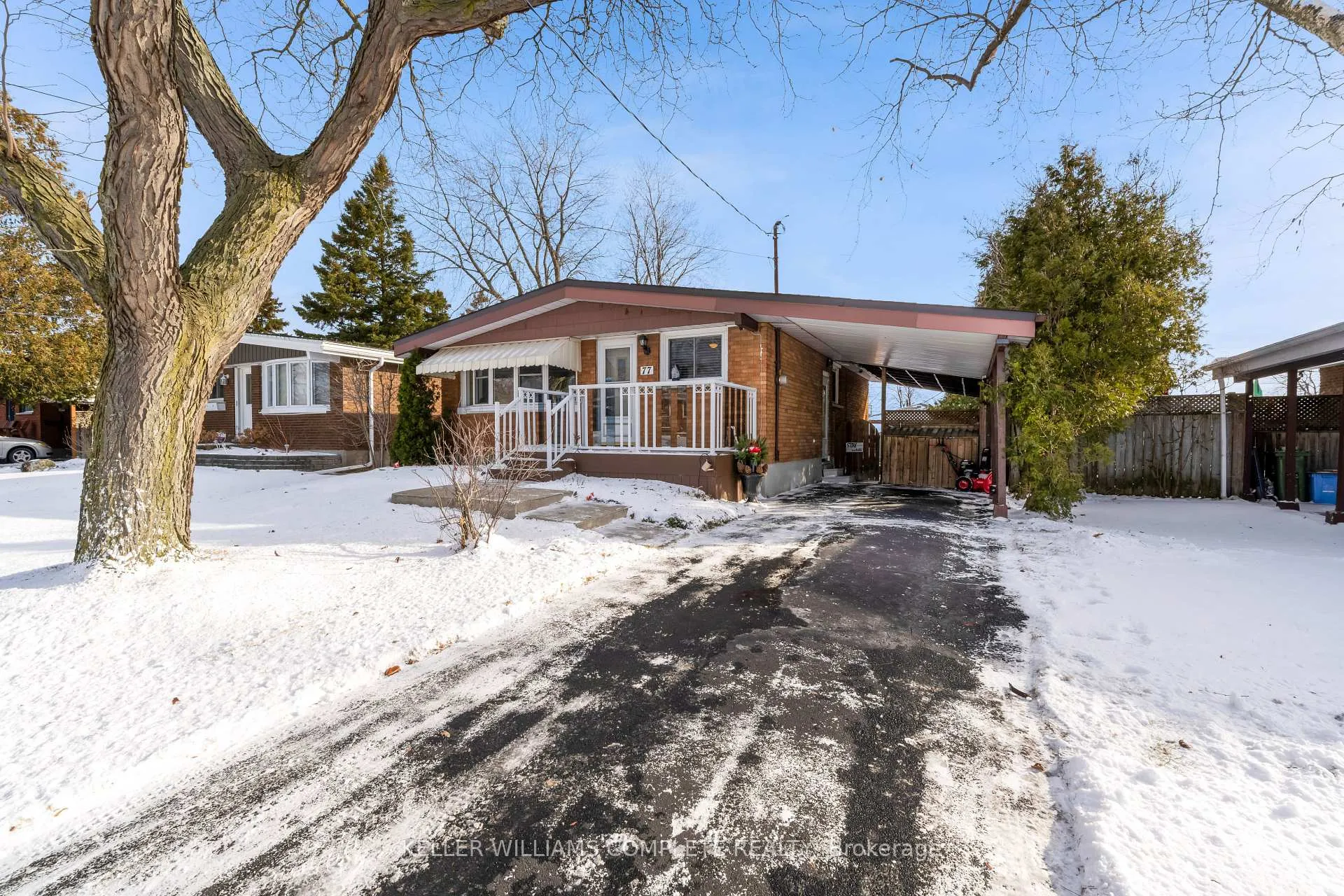 Front of 77 Lawfield Drive