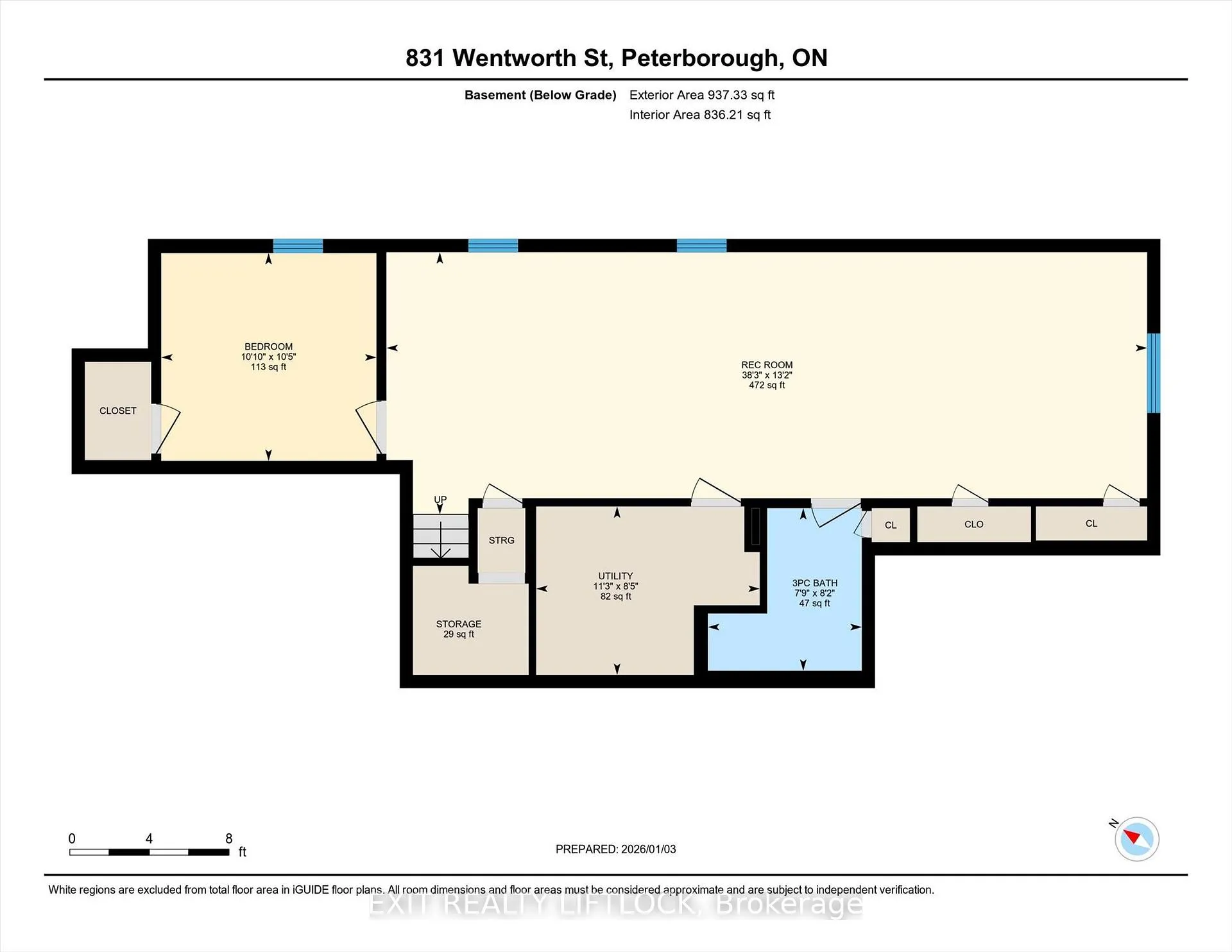 Photo 38 of 831 Wentworth Street, Peterborough, Otonabee Ward 1 — HOMEH