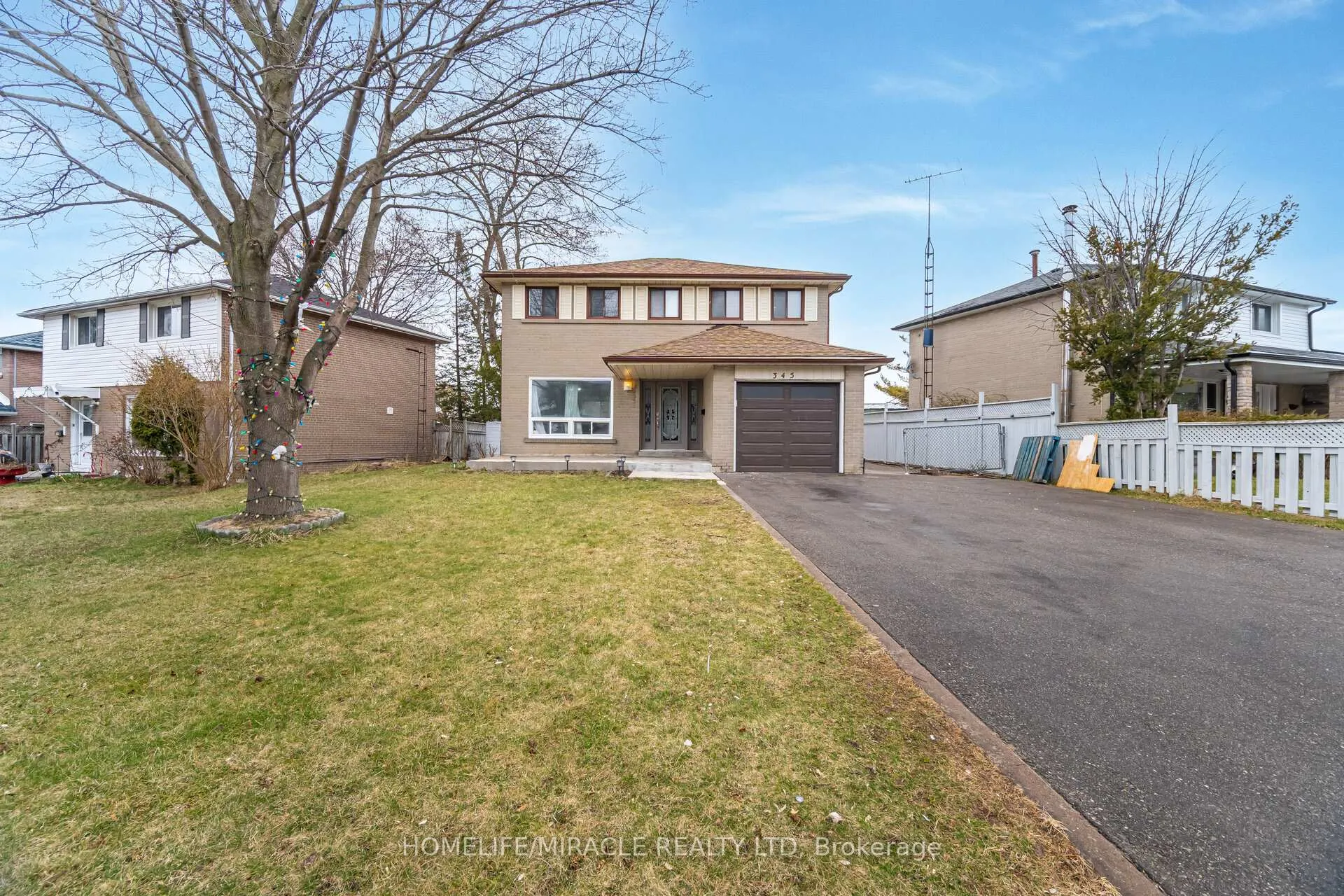 Front of 345 Silverstone Drive