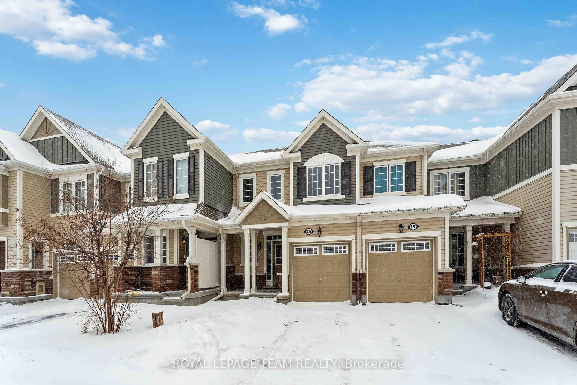 Photo 1 of 725 Logperch Circle, Ottawa, Barrhaven - Half Moon Bay — HOMEH
