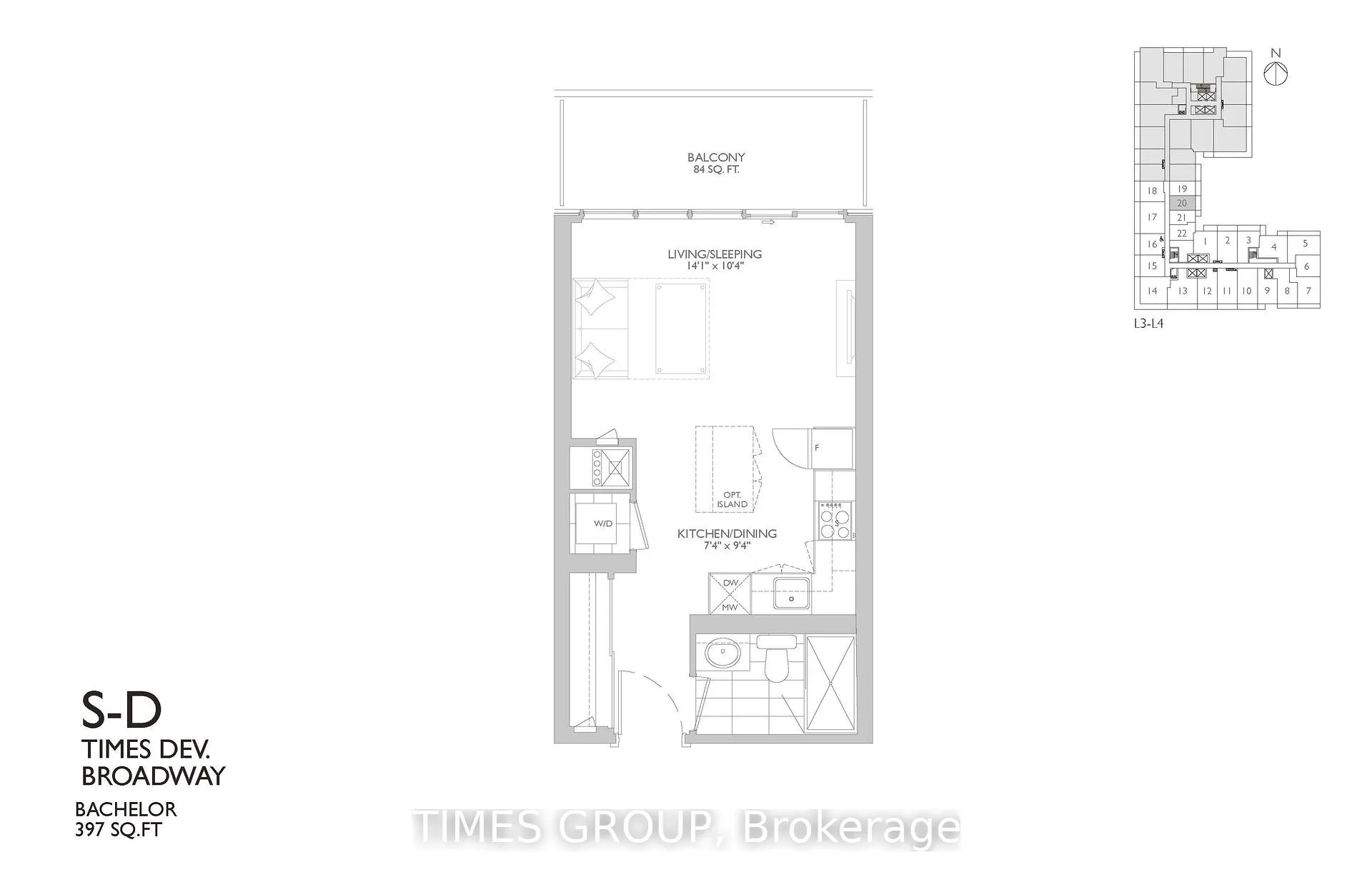 Photo 9 of Unit 420, 65 Broadway Avenue, Toronto, Mount Pleasant West — HOMEH