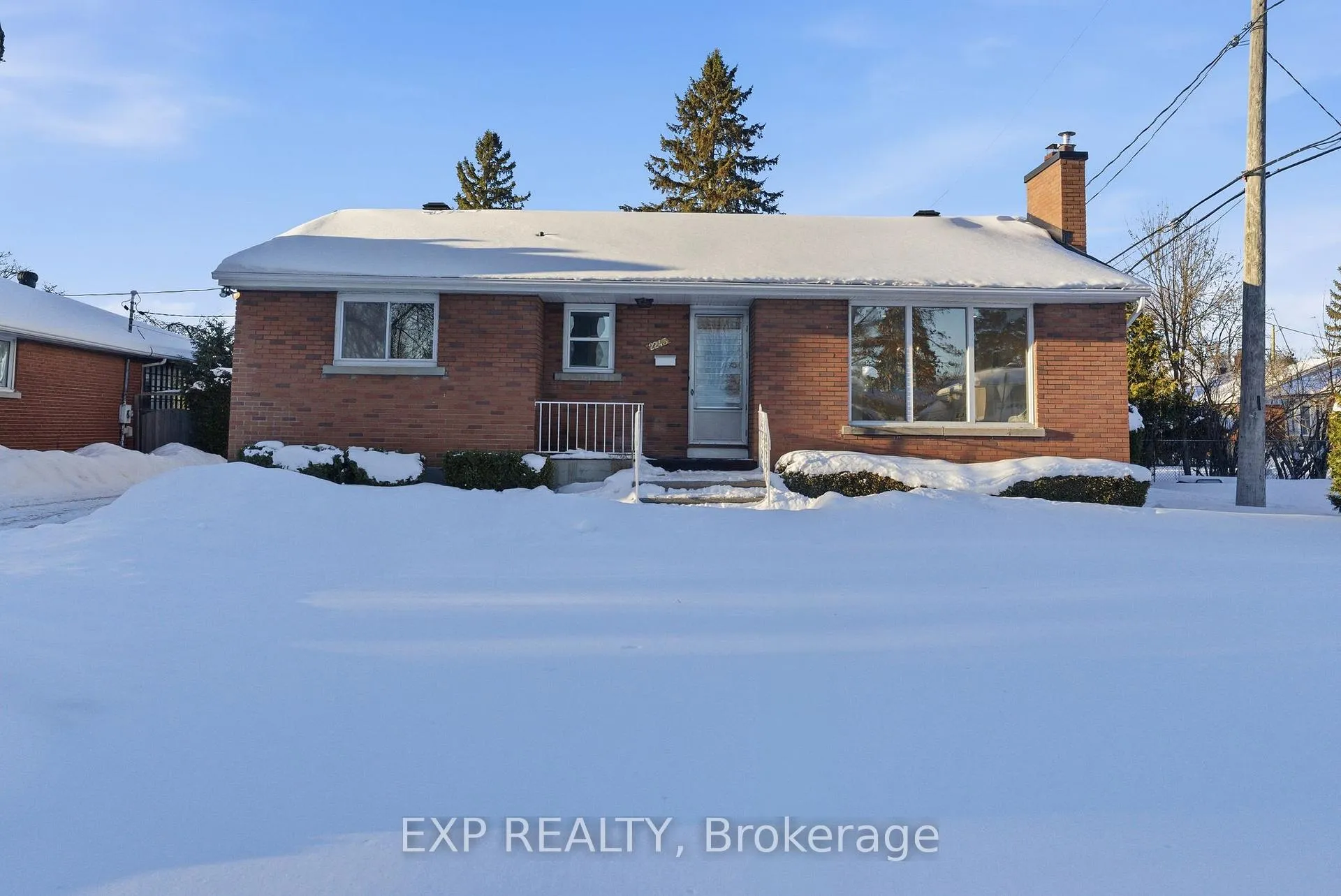 Front of 2243 Miramichi Street