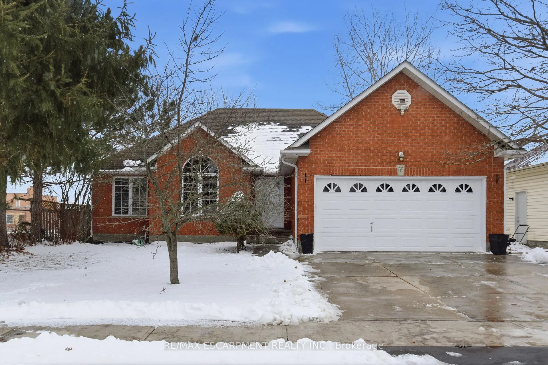 Front of 65 Thistlemoor Drive
