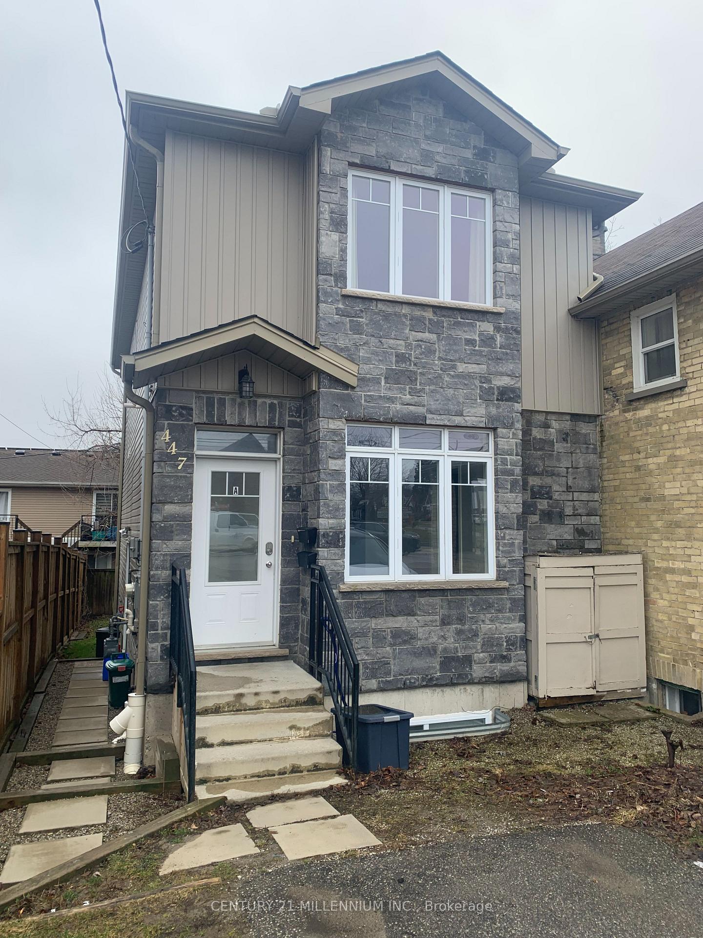 Front of Unit Upper, 447 Stirling Avenue S