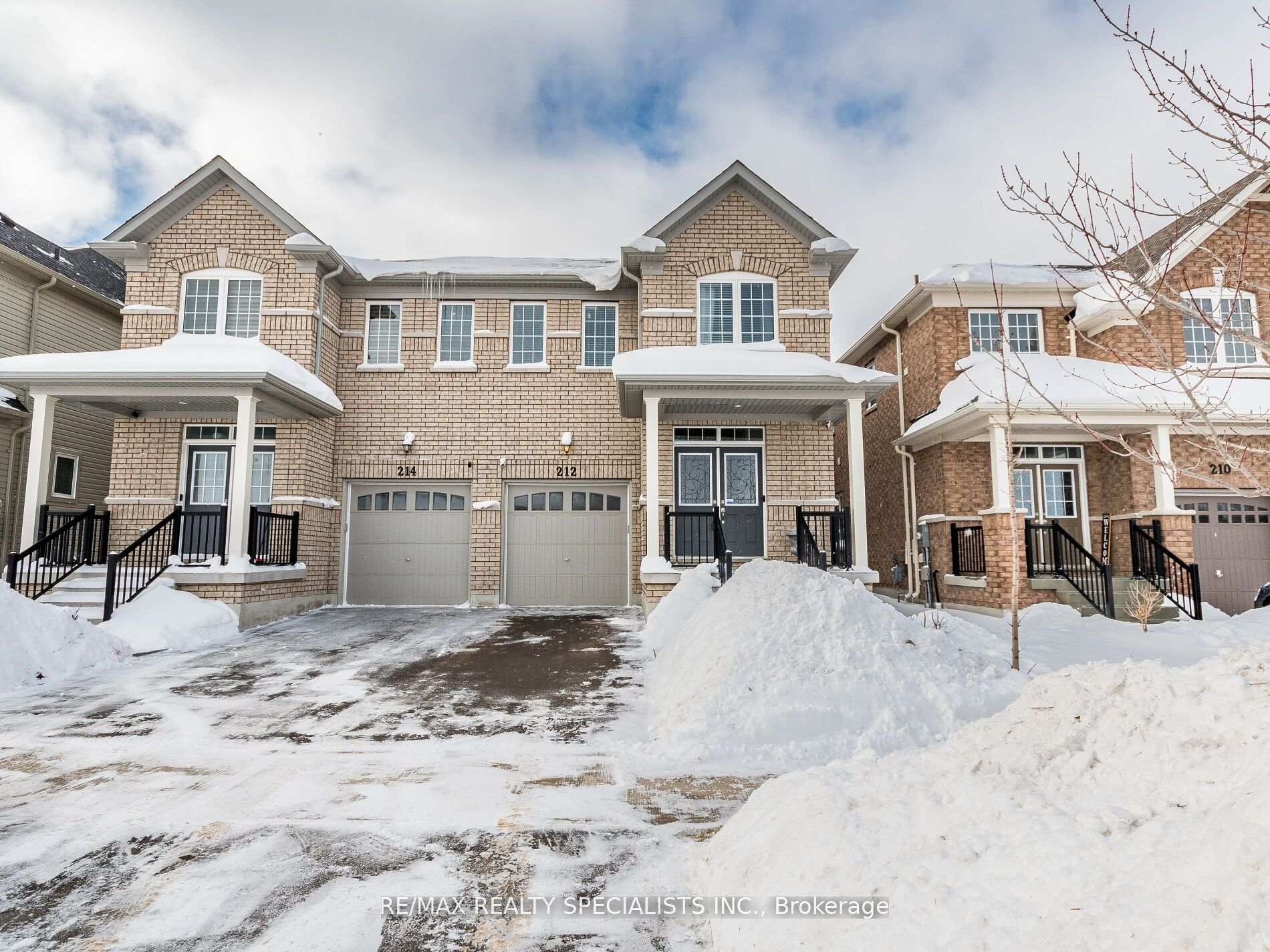 Front of 212 Barnett Drive