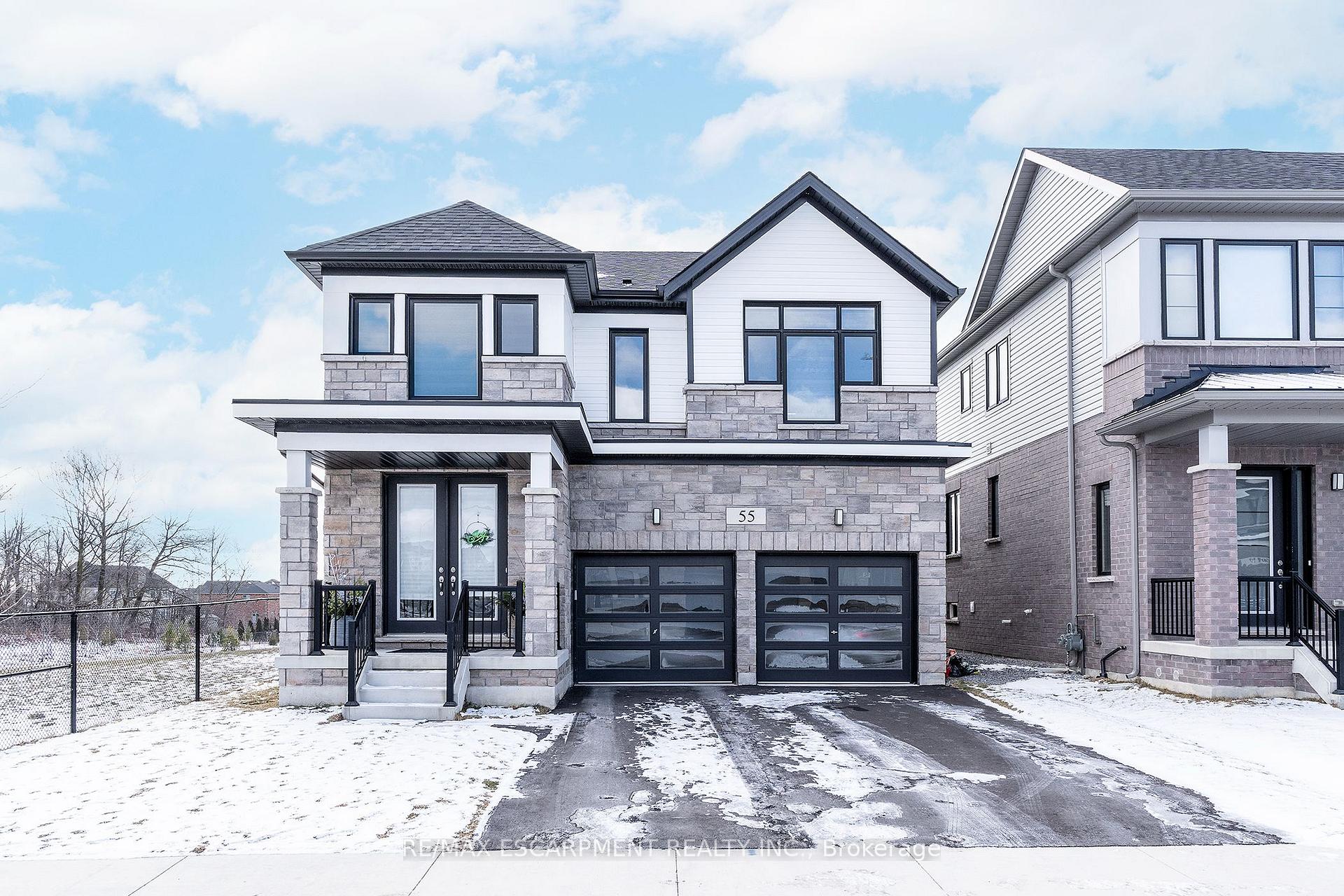 Front of 55 Yale Drive