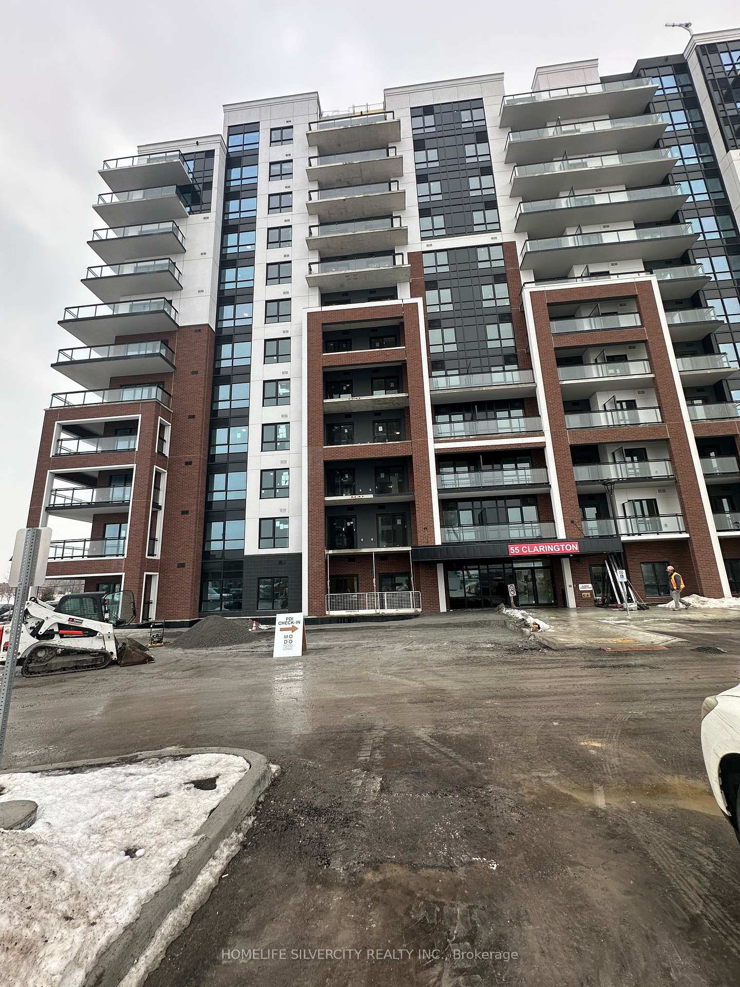 Front of Unit 104, 55 Clarington Boulevard