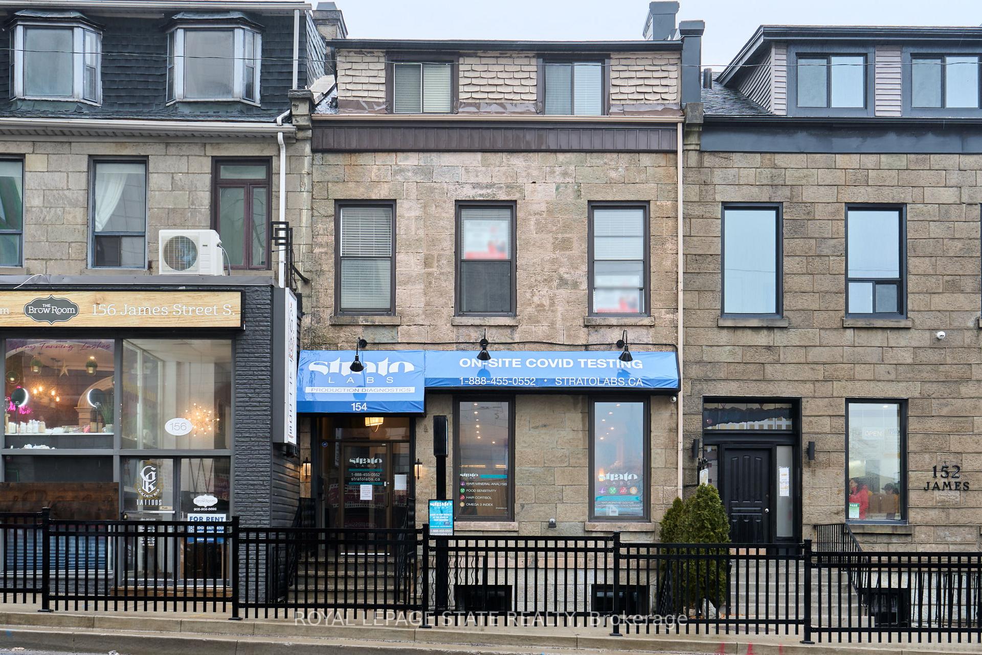 Front of Unit Unit 2, 154 James Street South W