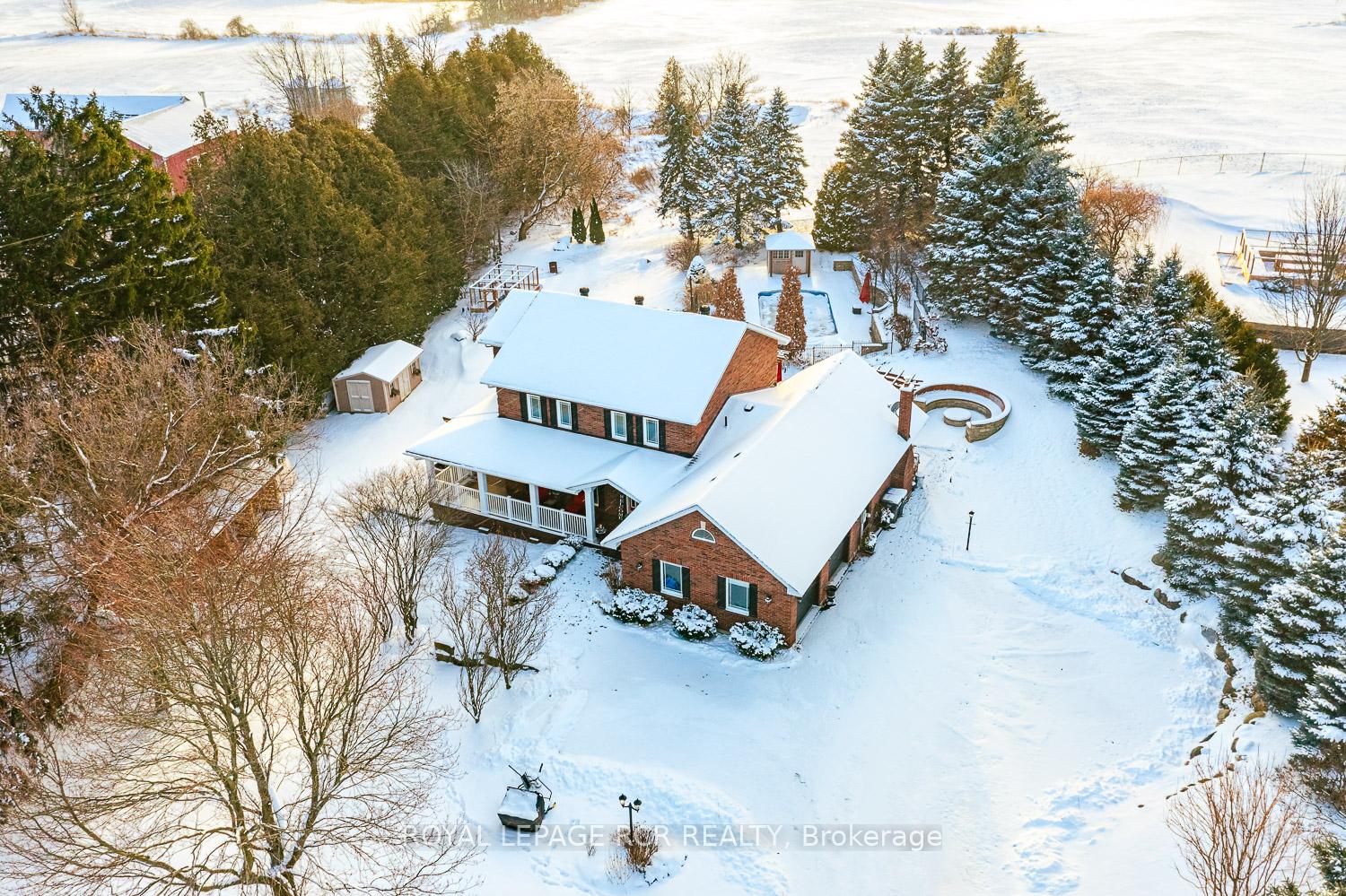 Front of 17882 Horseshoe Hill Road