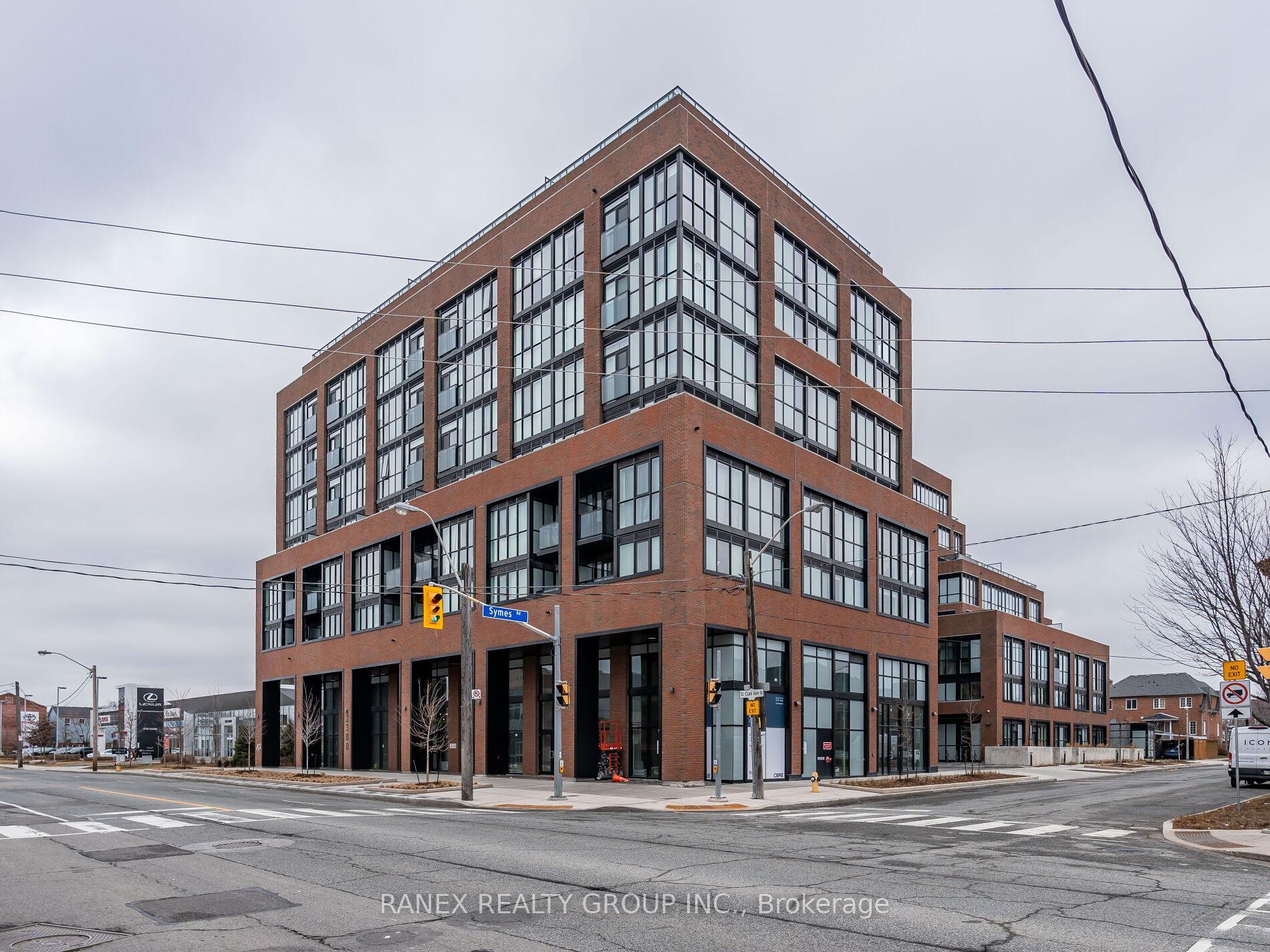 Front of Unit 723, 2300 St Clair Avenue W