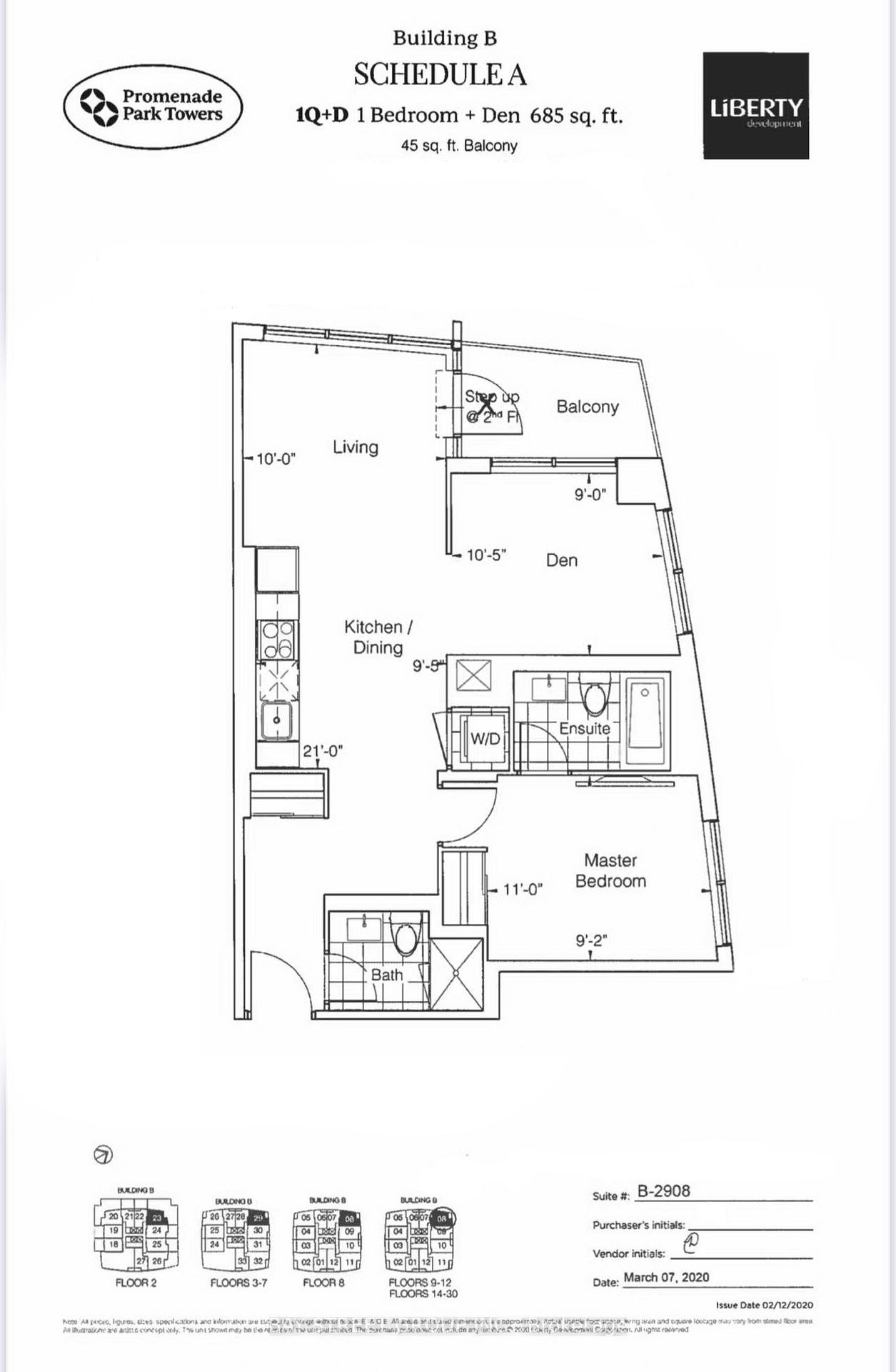 Photo 10 of Unit B2908, 50 Upper Mall Way, Vaughan, Brownridge — HOMEH