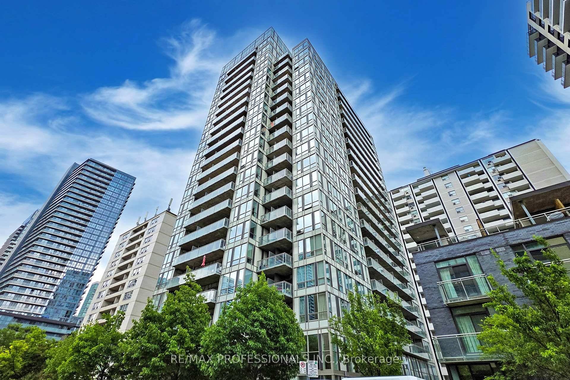 Front of Unit 1301, 83 Redpath Avenue