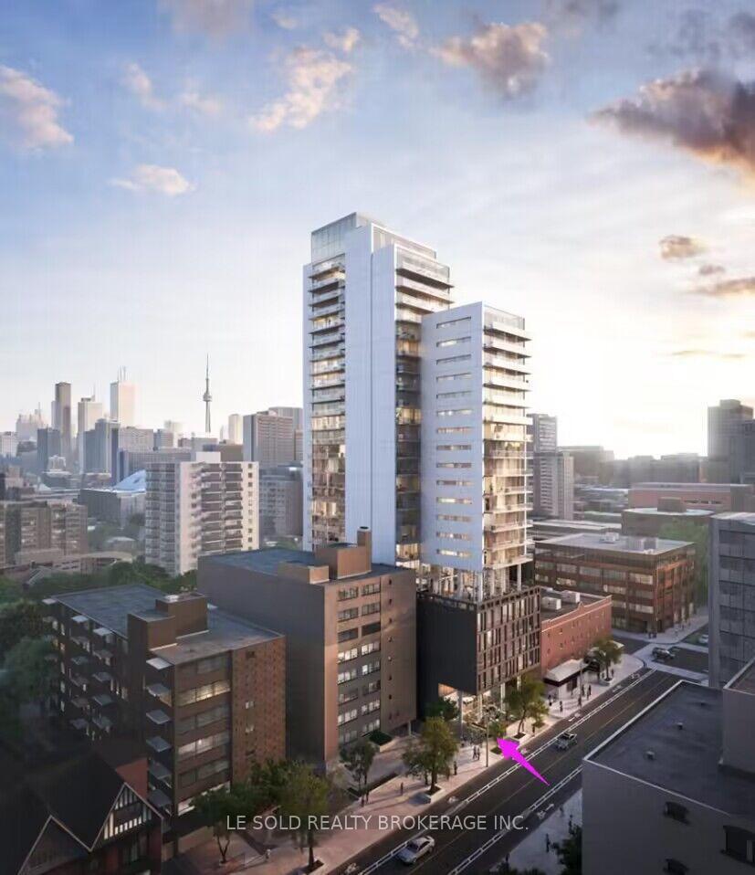 Front of Unit 703, 81 Wellesley Street E