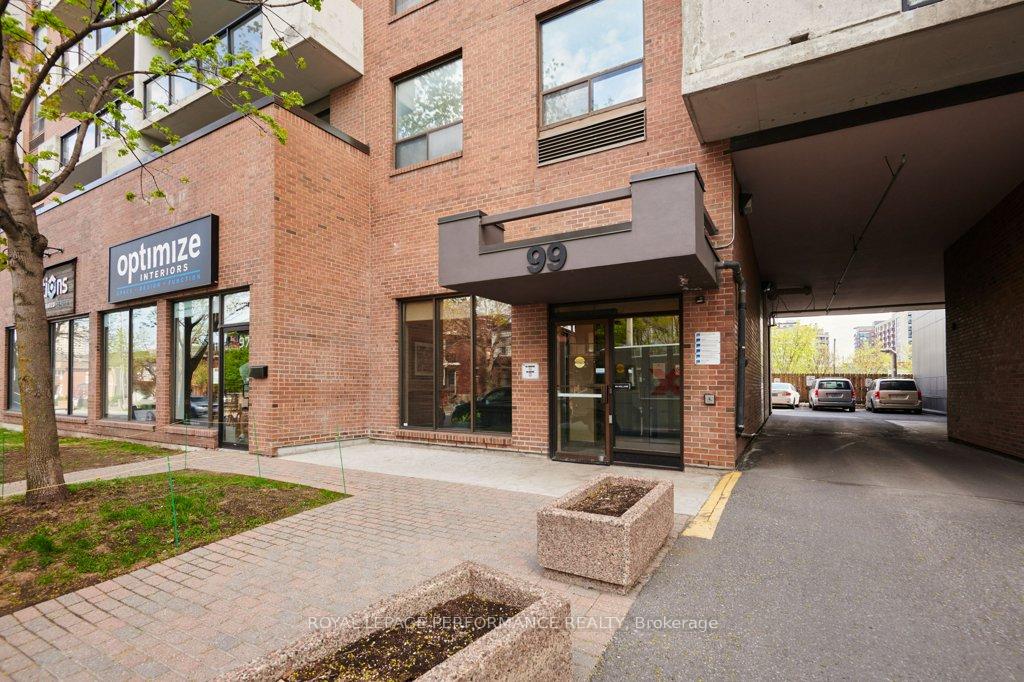 Front of Unit 704, 99 Holland Avenue