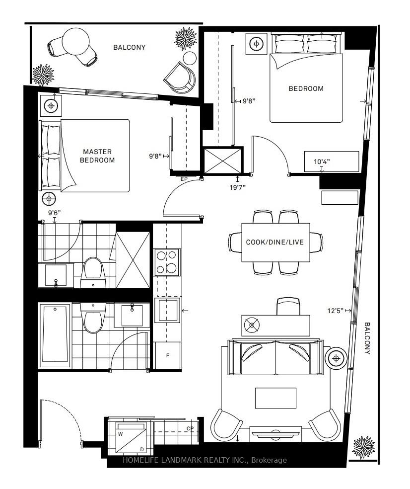 Photo 2 of Unit 1505, 89 Mcgill Street, Toronto, Church-Yonge Corridor — HOMEH