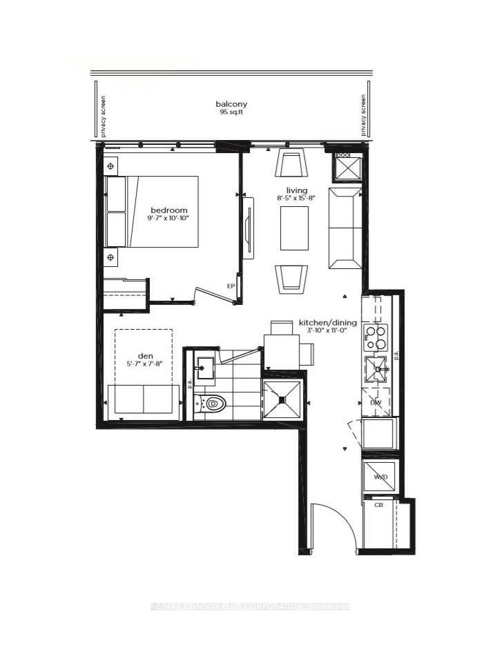 Photo 2 of Unit 1201, 195 Redpath Avenue, Toronto, Mount Pleasant West — HOMEH
