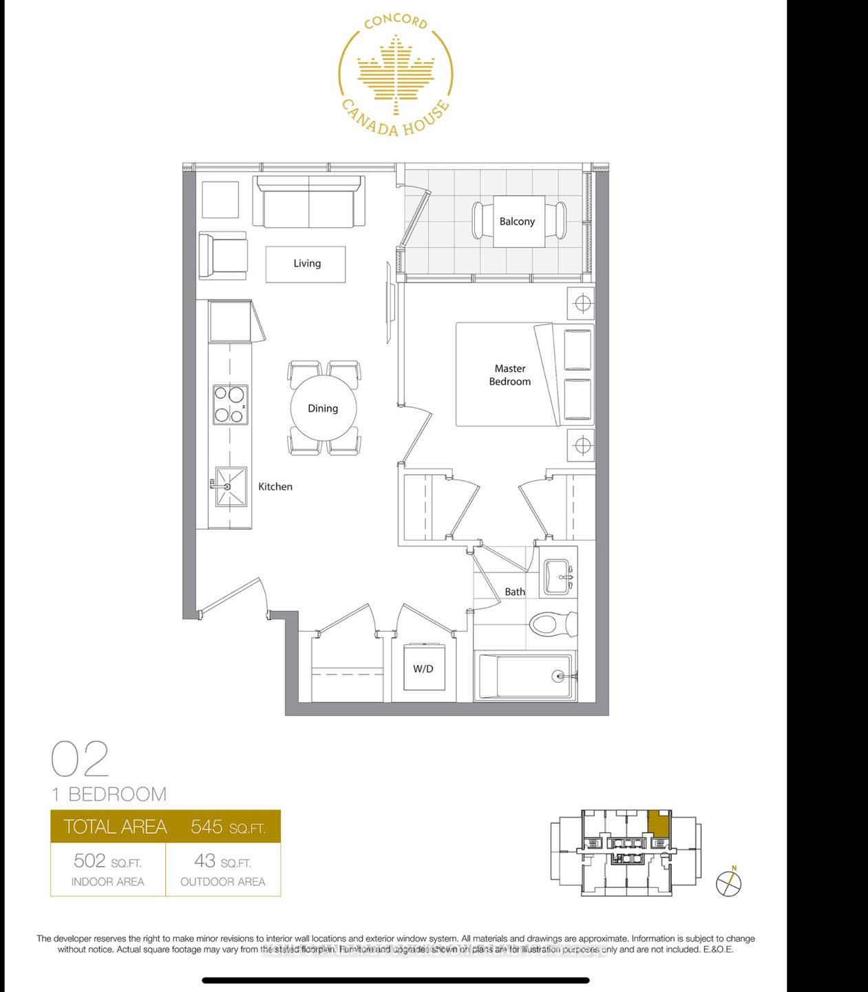 Photo 5 of Unit 3502, 1 Concord Cityplace Way, Toronto, Waterfront Communities — HOMEH