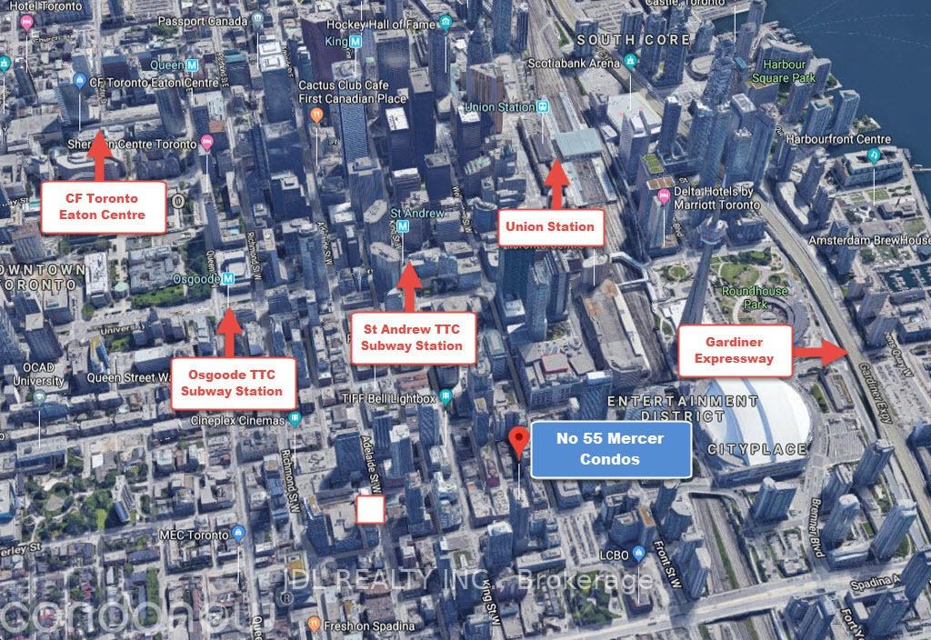 Photo 2 of Unit 3008, 55 Mercer Street, Toronto, Waterfront Communities — HOMEH