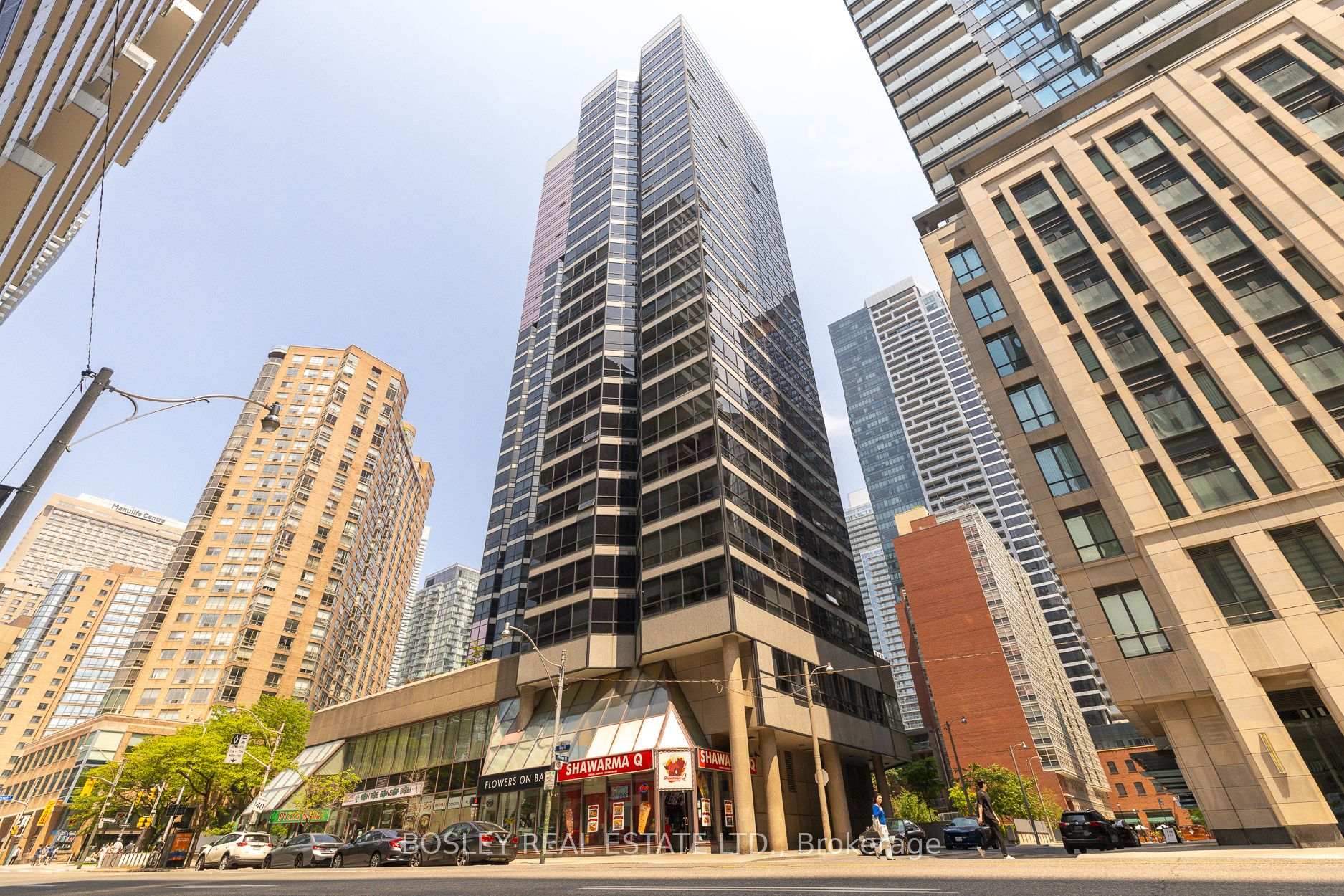 Front of Unit 1304, 1001 Bay Street