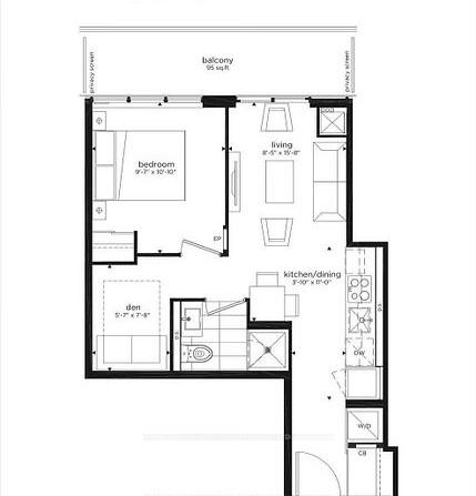 Photo 14 of Unit 1401, 195 Redpath Avenue, Toronto, Mount Pleasant West — HOMEH