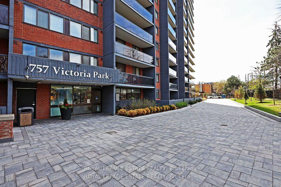 Front of Unit 201, 757 Victoria Park Avenue