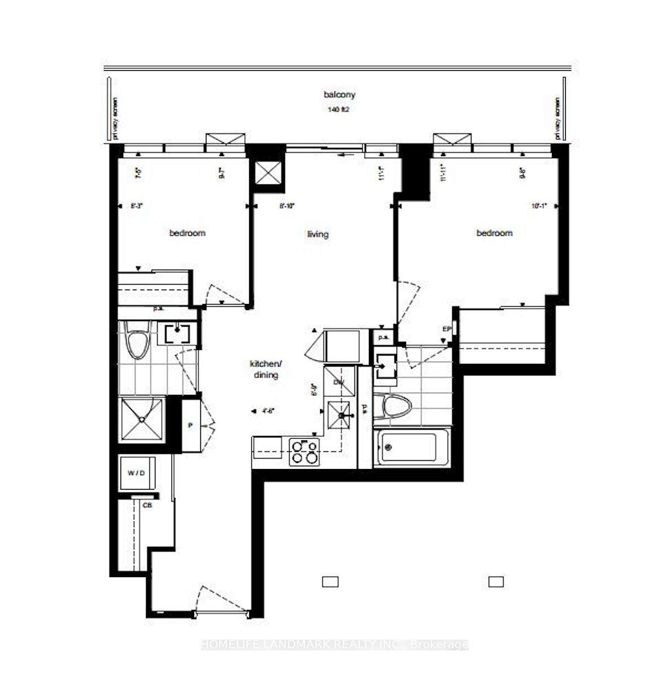 Photo 7 of Unit 3106, 195 Redpath Avenue, Toronto, Mount Pleasant West — HOMEH