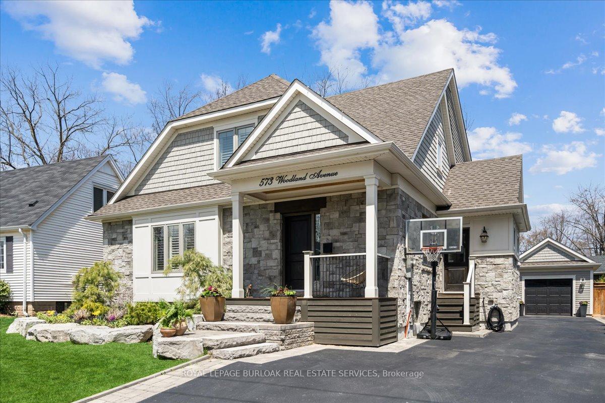 Front of 573 Woodland Avenue