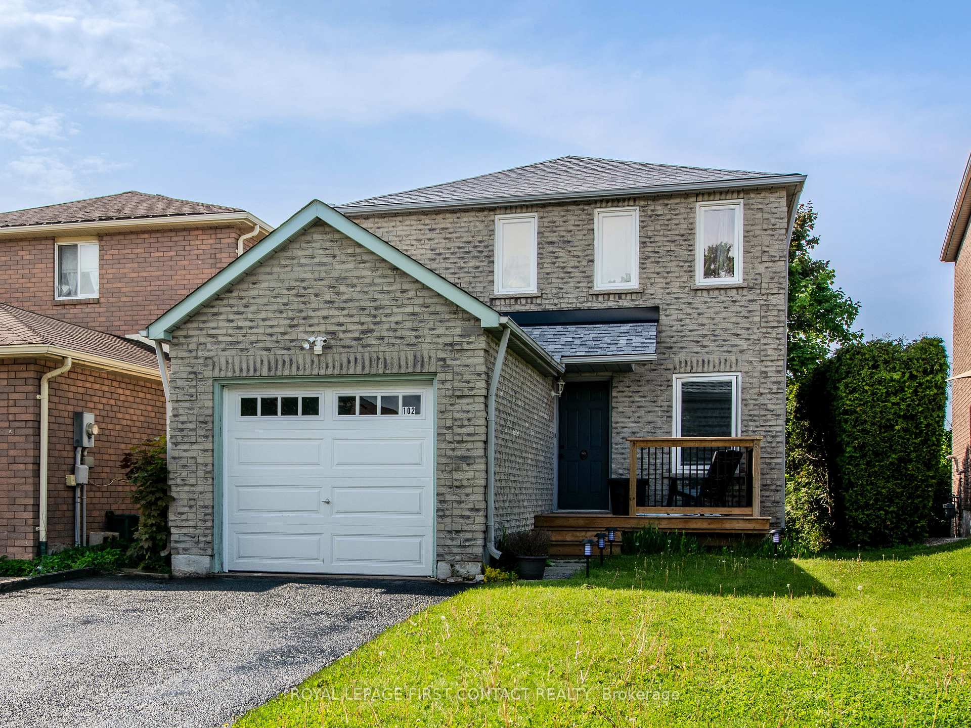 Front of 102 Ferguson Drive