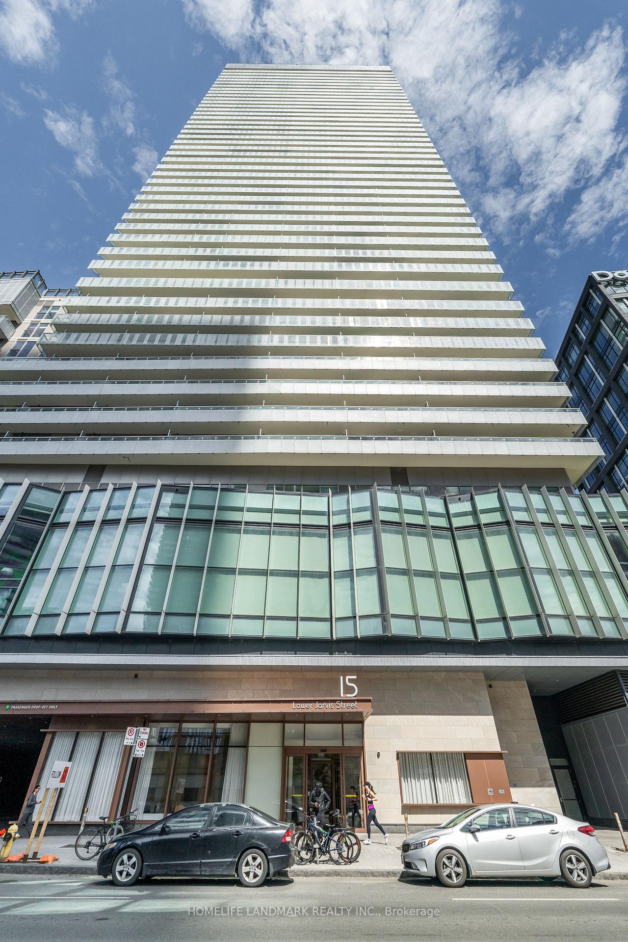Front of Unit 1501, 15 Lower Jarvis Street